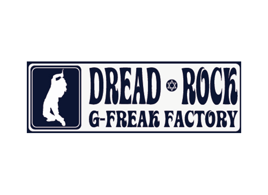 DREAD ROCKステッカー（ネイビー） | G-FREAK FACTORY OFFICIAL WEBSITE