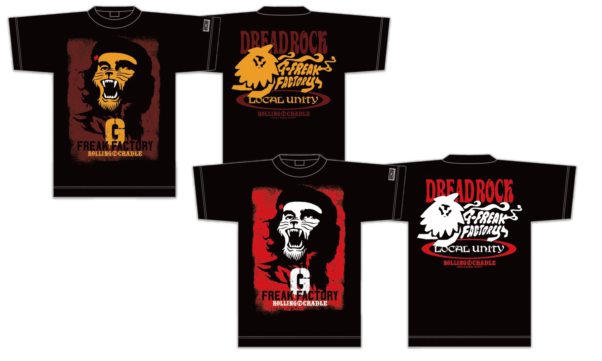 G-FREAK FACTORY × ROLLING CRADLE COLLABO T-SHIRTS | G-FREAK