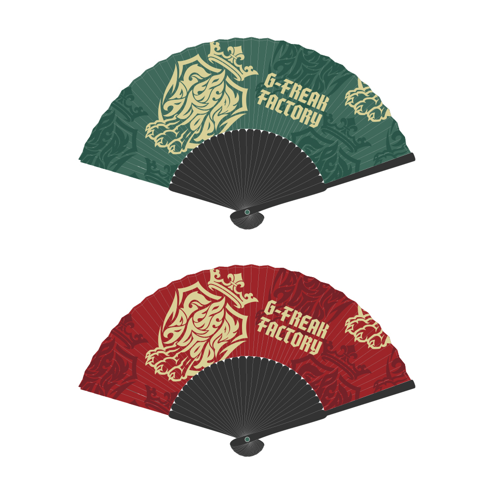 EMBLEM HAND FAN