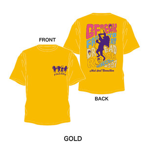 【FREAKY限定カラー】DREAD ROCK? T-SHIRTS（GOLD）
