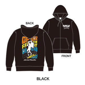 DREAD ROCK? ZIP PARKER（BLACK）