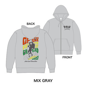 DREAD ROCK? ZIP PARKER（MIX GRAY）