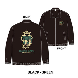 EMBLEM COACH JACKET（BLACK×GREEN）