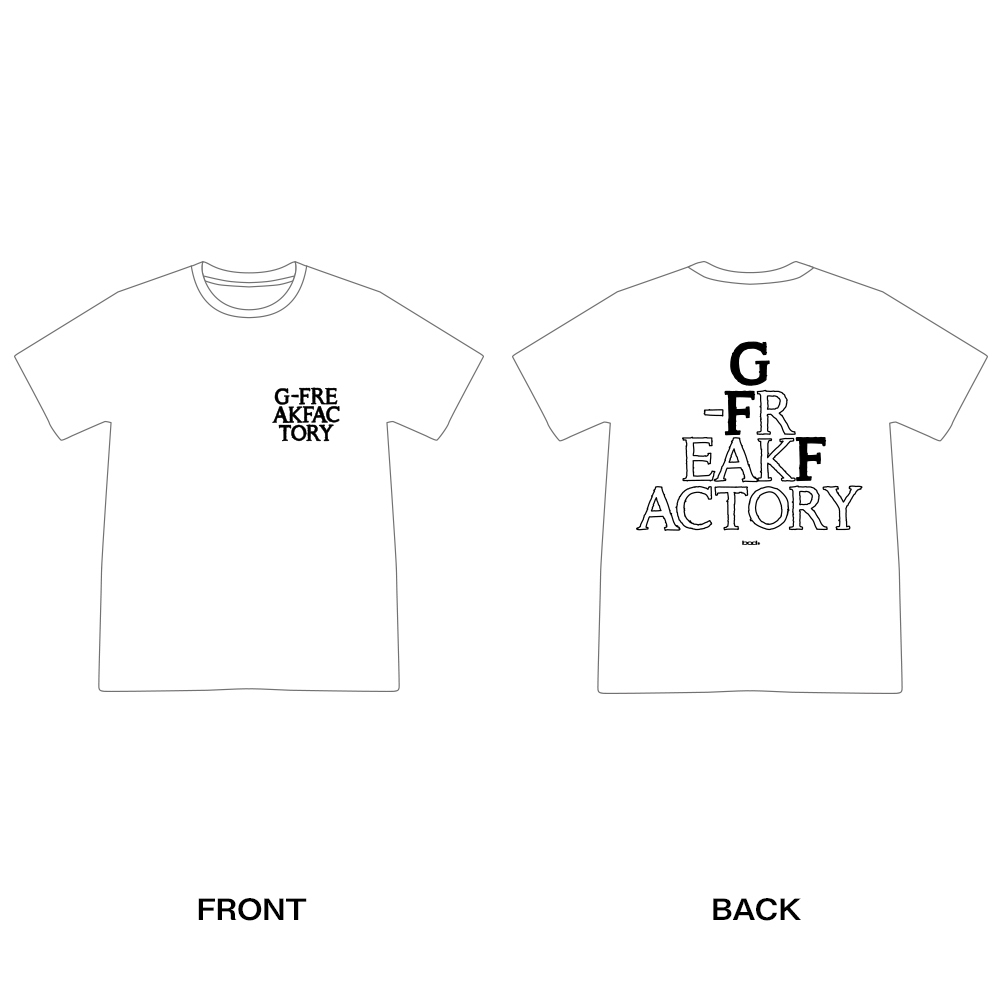 G-FREAK FACTORY“TRIANGLE” T-SHIRTS(ブラック / ホワイト / チャコール)