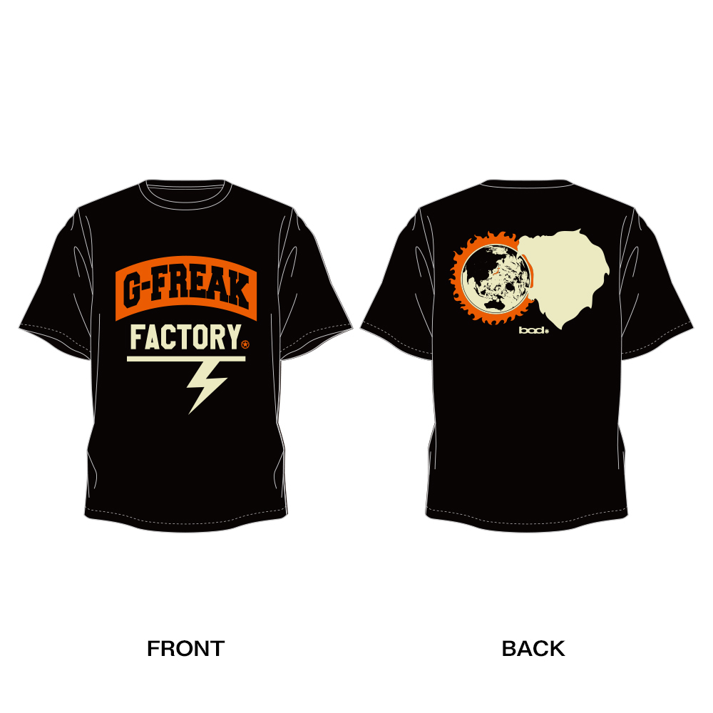 G Freak Factory Lion Bite T Shirts ブラック ホワイト G Freak Factory G Freak Factory Official Website
